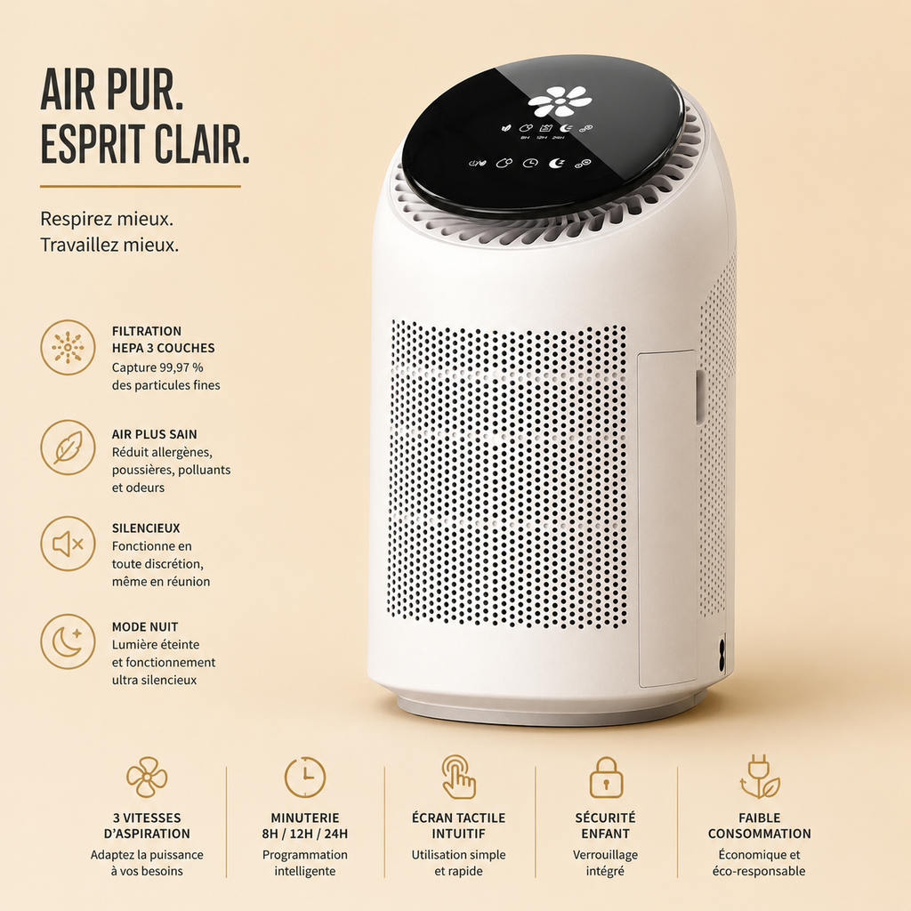 Purificateur d'Air & Déshumidificateur