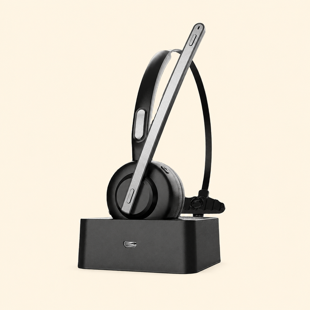 Casque Professionnel Sans Fil à Réduction de Bruit