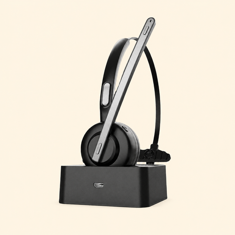 Casque Professionnel Sans Fil à Réduction de Bruit