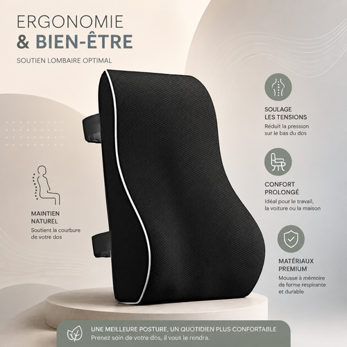 Coussin Lombaire Ergonomique