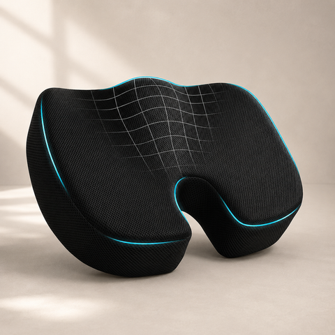 Coussin de Siège Ergonomique à Mémoire de Forme